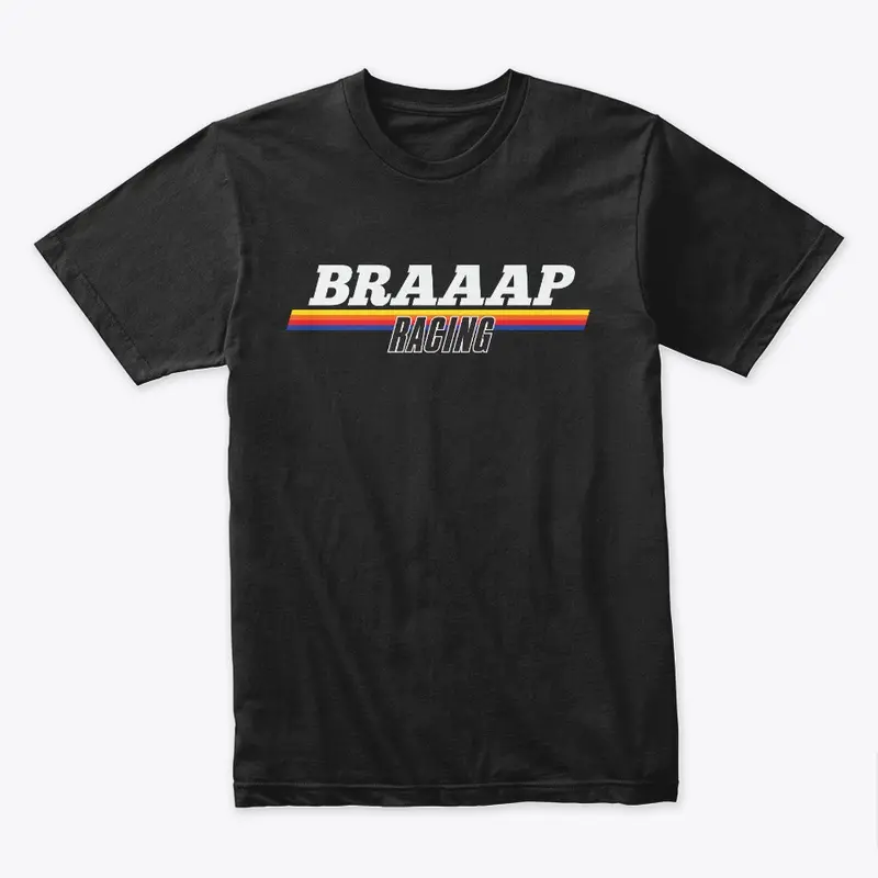 Braaap logo retro motocross